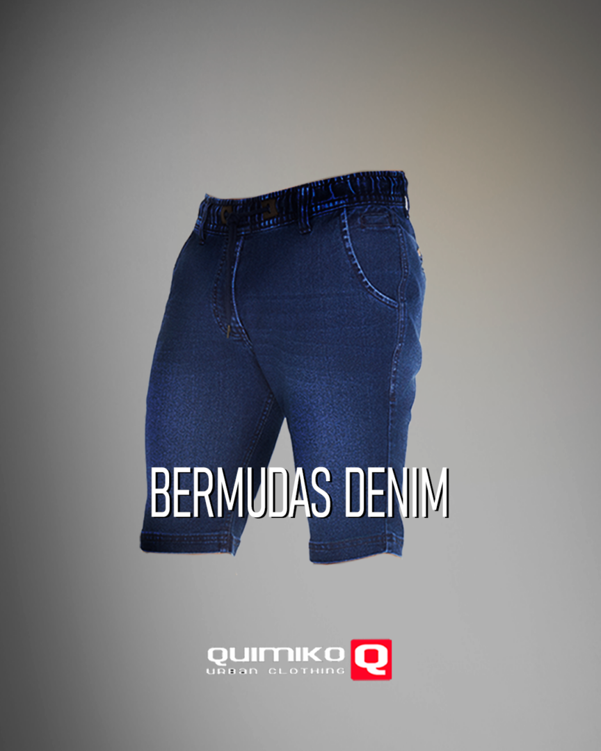 BERMUDAS DENIM QUIMIKO
