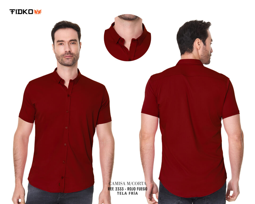 Camisa Manga Corta Ref 2333