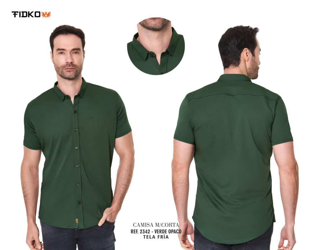Camisa Manga Corta Ref 2342