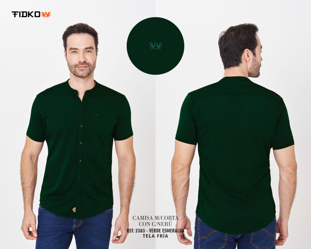 Camisa Manga Corta Ref 2383