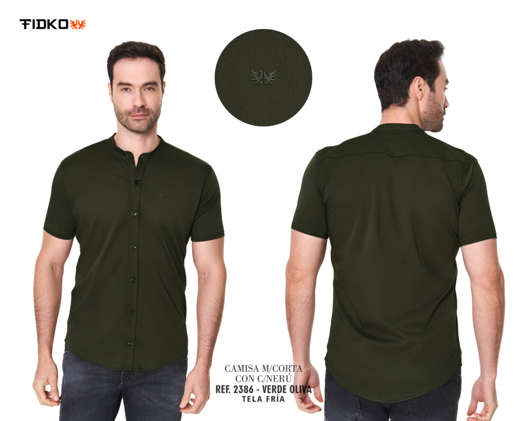 Camisa Manga Corta Ref 2386