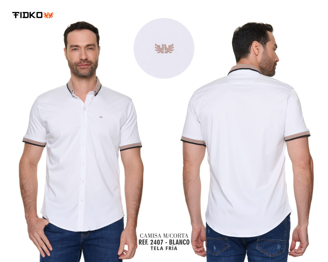 Camisa Manga Corta Ref 2407