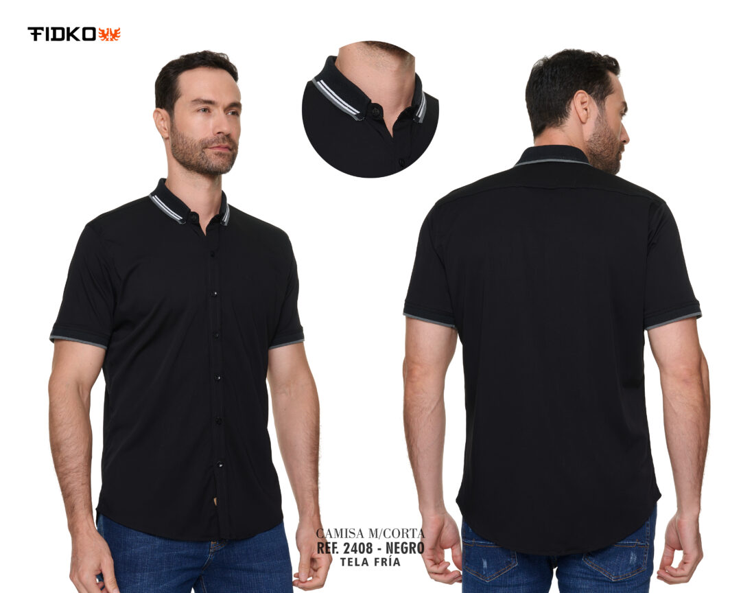 Camisa Manga Corta Ref 2408