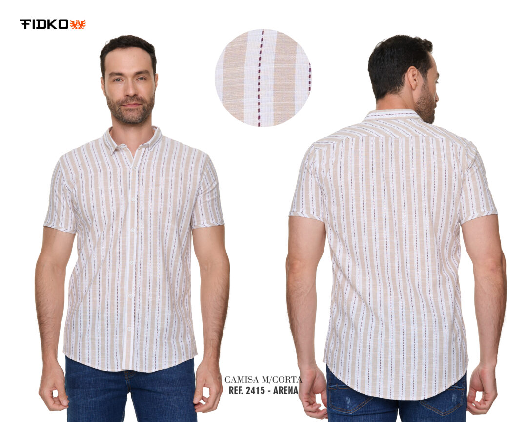 Camisa Manga Corta Ref 2415