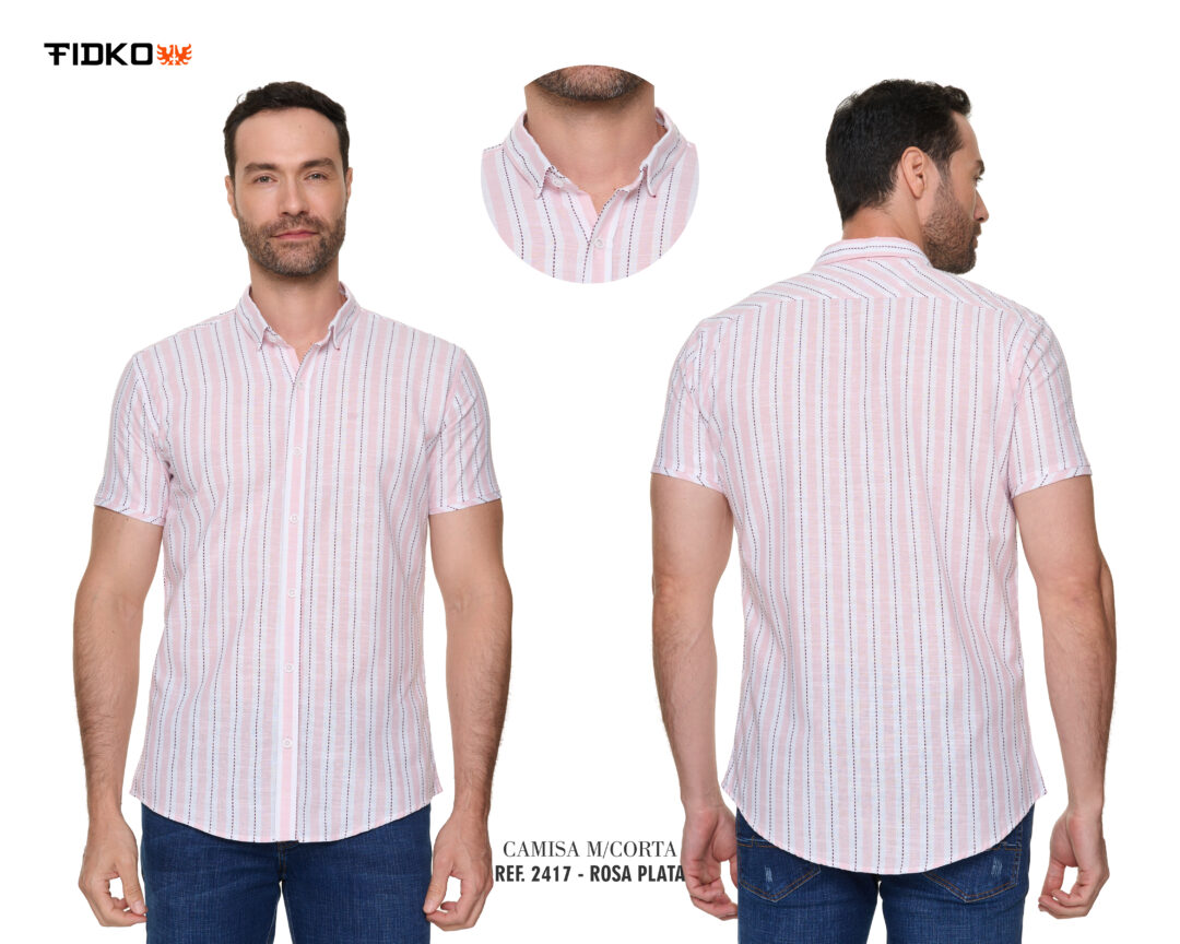 Camisa Manga Corta Ref 2417