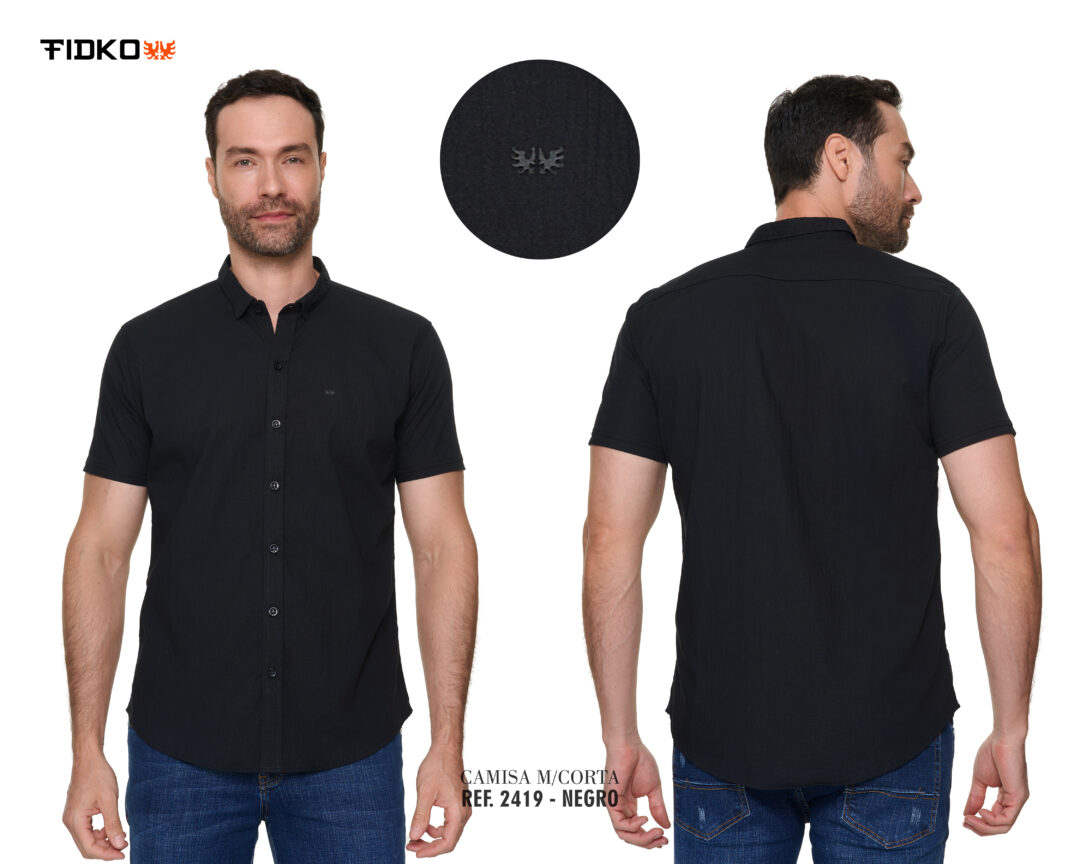 Camisa Manga Corta Ref 2419