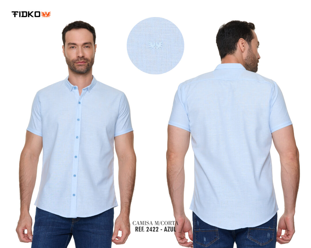 Camisa Manga Corta Ref 2422