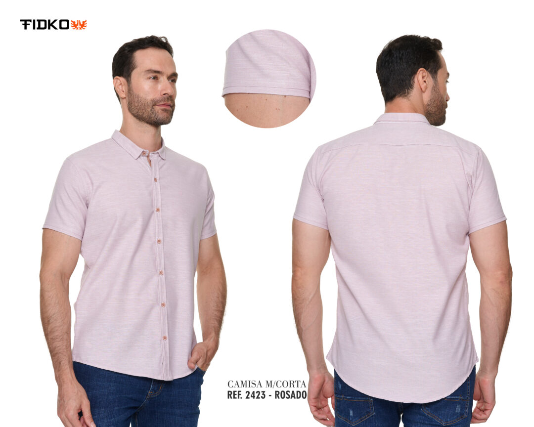 Camisa Manga Corta Ref 2423