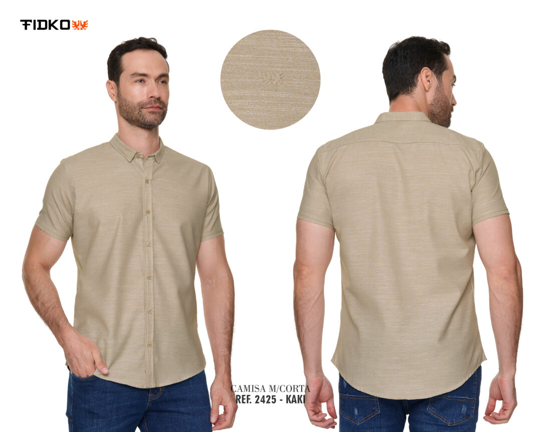 Camisa Manga Corta Ref 2425