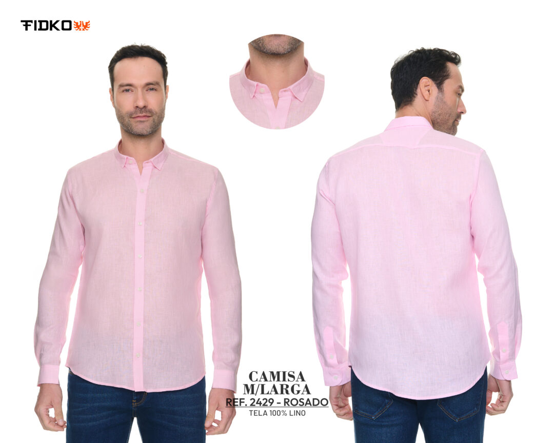 Camisa Manga Larga Fidko Ref 2429